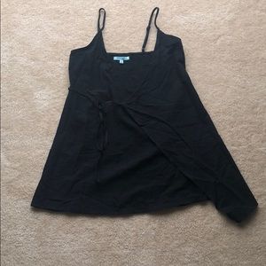 NEVER WORN Black Wrap Dress